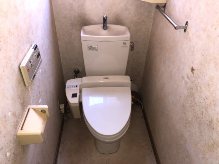 呉市広石内K様　トイレ便器交換リフォーム　施工前