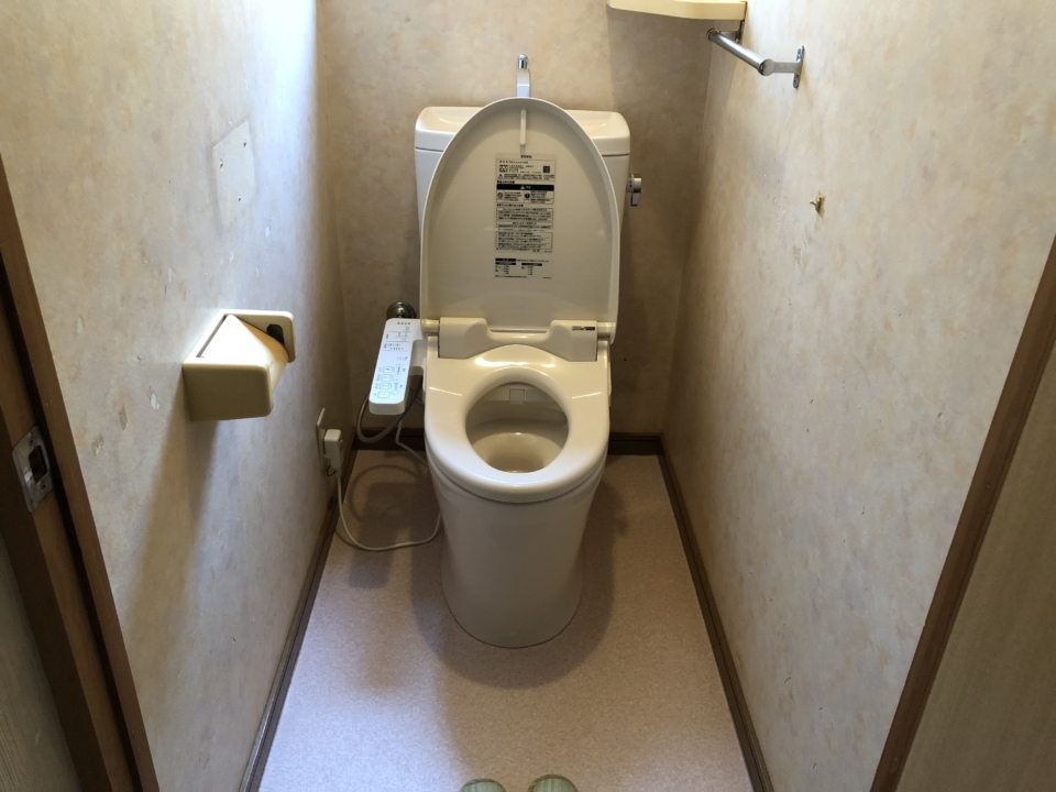 呉市広石内K様　トイレ便器交換リフォーム　施工後