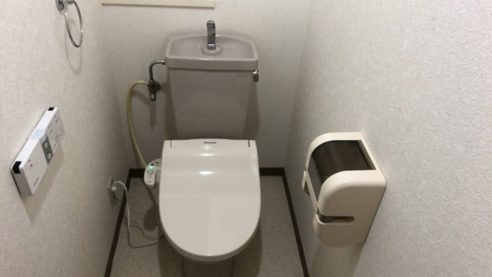 広島市西区田方H様　トイレリフォーム　施工前の画像です。