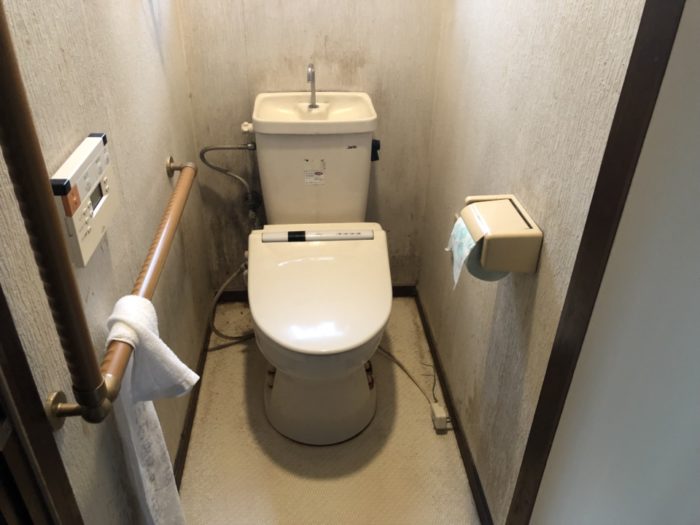 東広島市八本松町簡易水洗トイレリフォーム前