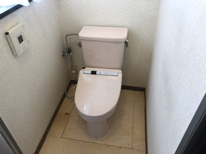 トイレ便器交換前