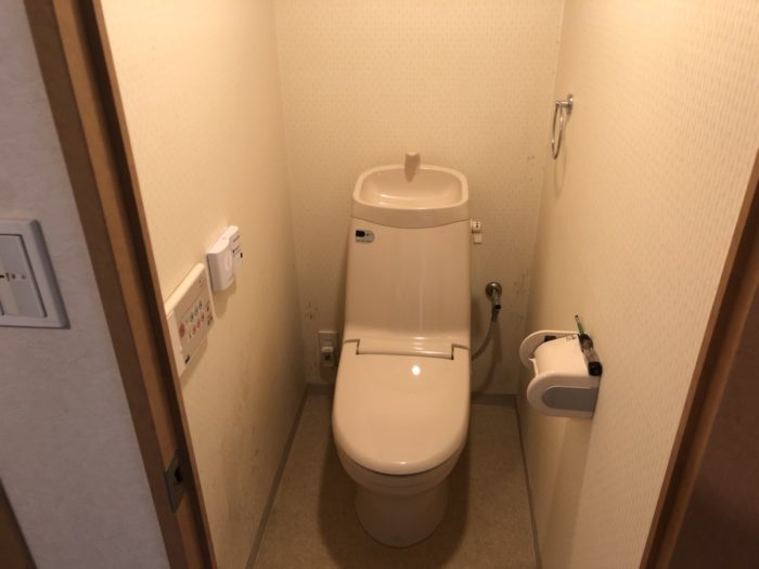 広島市西区トイレリフォーム 前