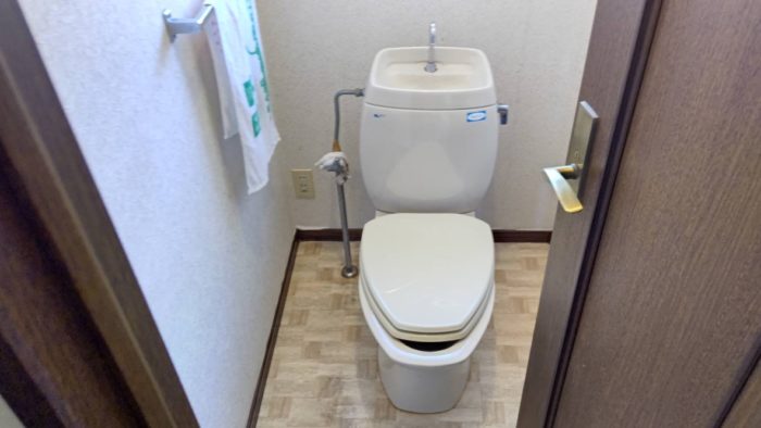 呉市神山トイレ便器交換前