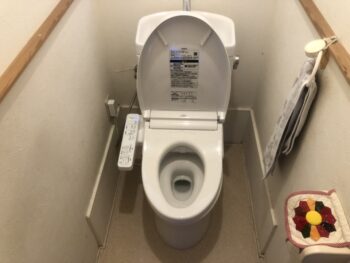 安佐南区トイレ便器交換後