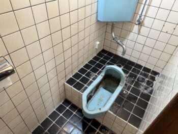 佐伯区和式トイレリフォーム中